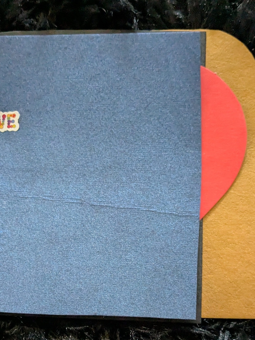 Hand Crafted Navy Blue Notebook/Journal
